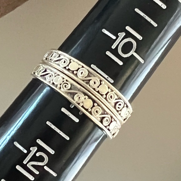 Sterling Silver Stacking Rings - Picture 2 of 9